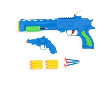 Imagem de Arma de brinquedo arminha pistola lança dardos - PICA PAU