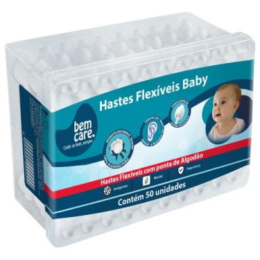 Imagem de Hastes flexiveis bem care baby c/50 und