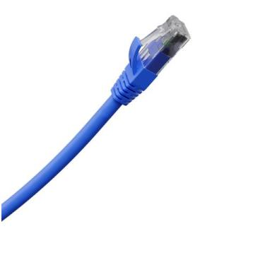 Imagem de Patch Cord Impact Giga Utp Cat6 4p Cor Azul 1.0 Metros Intelbras Conec