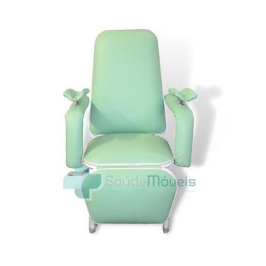 Imagem de Poltrona Coleta Hospitalar Reclinável - STANDARD - SaúdeMóveis, VB - V