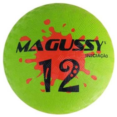 Imagem de Bola Iniciação De Borracha 12 Magussy, Verde