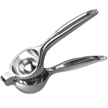 Imagem de Espremedor de Limão Manual Maciço Profissional Zinco 22cm - Unyhome