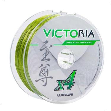 Imagem de Linha Multifilamento 4x Victoria Verde 100m Maruri, 0.58mm