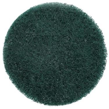 Imagem de 3 PCS 4/5 Polegadas Multi-Purpose Flocking Esfregão Redondo Industrial Resistente Nylon Pano para Polimento Moagem, verde, 100mm 4 polegadas