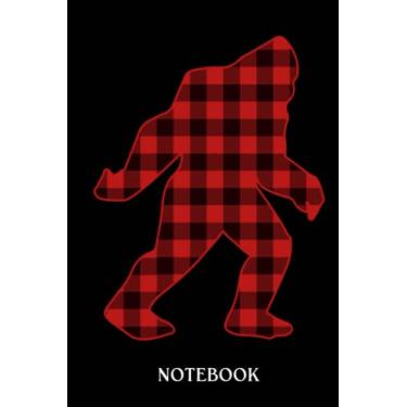 Imagem de Bigfoot notebook: Bigfoot Cryptozoology Believers Gift Funny | 120 pages College Ruled Notebook | 6x9" Designer Cover | A Great Gift Bigfoot Believers, Enthusiasts, Researchers & Fans