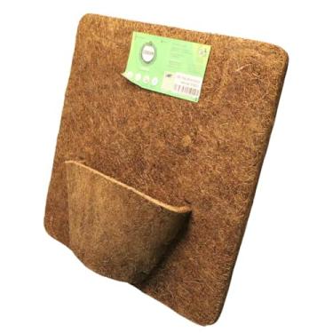 Imagem de Vaso C/Placa Fibra de Coco 40cm N12 Ouro Fértil Coquim Para Orquideas, Samambaias, Hortaliças, Flores