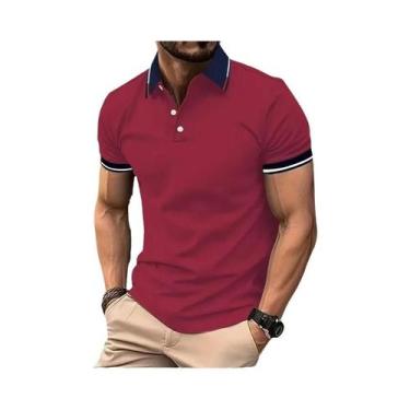 Imagem de Camisa Polo Masculina Manga Curta Branca - Casual de Verão, BR-G2, Bor