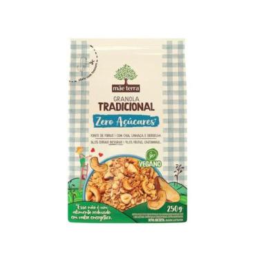 Imagem de Granola Mãe Terra Vegana Tradicional 250g, Tradicional, 250g