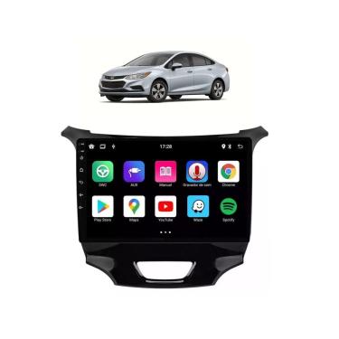 Imagem de Kit Multimídia Cruze LT 2018 / 2023 9 Pol Android Carplay 2/64GB - ADAK 2964-G2