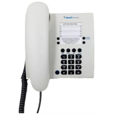 Imagem de Telefone Fixo Com Fio Siemens Branco Br Telecom