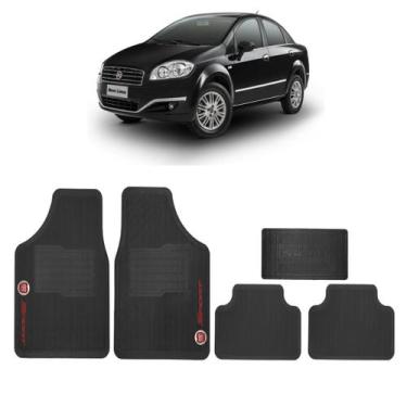 Imagem de Tapete Carro Automotivo Fiat Vários Modelos Personalizado - NoBrand, L