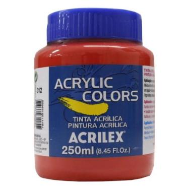 Imagem de Tinta Acrylic Colors 250ml G1 312-vermelho Acrilex, 312 - VERMELHO DE 