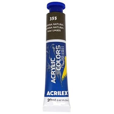Imagem de Tinta Acrylic Colors Acrilex 20ml 355 Sombra Natural, 355 - SOMBRA NAT
