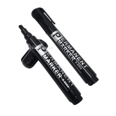 Imagem de Canetão De Texto Tipo de Tinta Permanente Ponta Grossa Cor Preto X8004