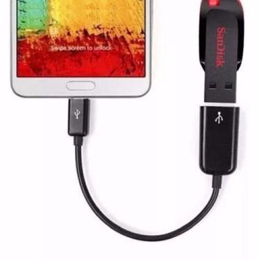 Imagem de Cabo OTG Tipo C Adaptador Para Pen Drive Cabo OTG para Moto One Z Z2 Z