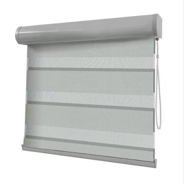 Imagem de Persiana Double Vision - 1,50m larg x 1,50m alt - Tecido Translúcido -