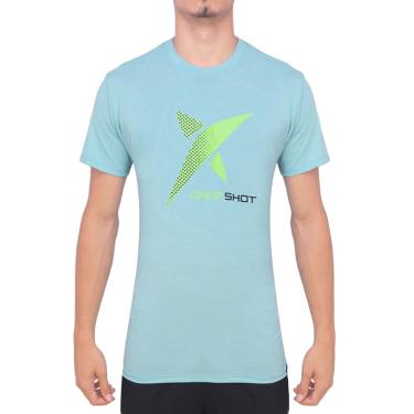 Imagem de Camiseta Drop Shot Game 2.0 Azul Claro e Verde-GGG