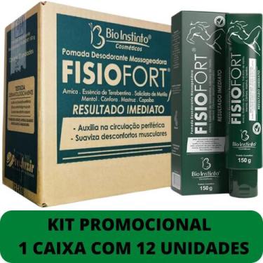Imagem de Pomada Desodorante Massageadora Bio Instinto Fisiofort Bisnaga 150g Ki