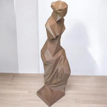 Imagem de Escultura Geométrica Deusa Vênus De Milo 3D Decorativa - FLEX3D
