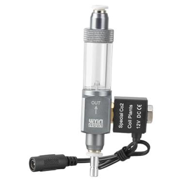 Imagem de Fenteer Aquários plantados aquáriosco2 Bolt Count Anexos de cabeça única portátil não retorno com válvulas de seleção para regulador de gerador de CO2
