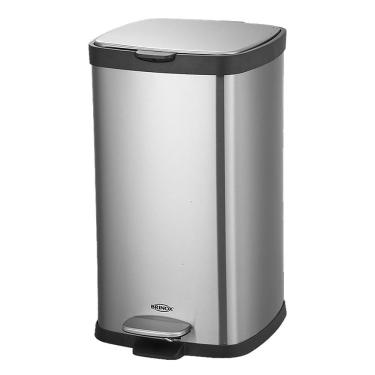 Imagem de Lixeira Aço Inox Pedal Balde Frame 20L Brinox