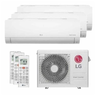 Imagem de Ar Condicionado Multi Split Tri Split LG 21000 BTU 3x9000 QF Inverter 