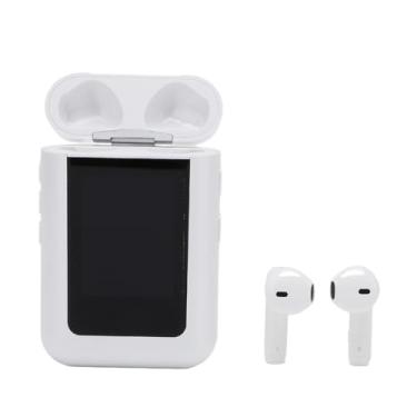 Imagem de Tradução Ear Fone de Ouvido Language Translator Earbuds Com Interação AI, 144 Linguagens Encudentes Em Tempo Real, 43 Idiomas Tradução de Fotos, Com Tela LCD