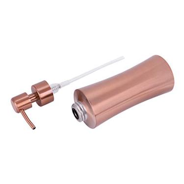 Imagem de 304 Stainless Steel Soap Lotion Shampoo Dispenser Premium Modern Design Hand Pump Dispenser Liquid Dispenser para Home Bathroom Hotel Restaurant Rose Golden 250ml 400ml (250ml)