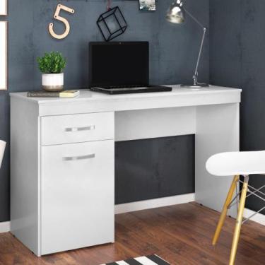 Imagem de Escrivaninha 1 Porta e 1 Gaveta Havai - Branco - Demóbile