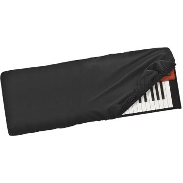 Imagem de Musiin Pro Shield: Capa de teclado chinlon com ajuste elástico definitivo - resistente à água e poeira, compatível com capa de teclado MODX6 de 61 teclas