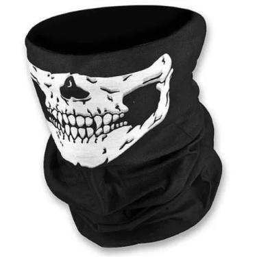 Imagem de Bandana Caveira Estilo Ninja Paintbal Touca