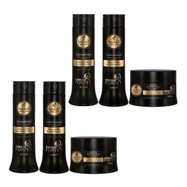 Imagem de Haskell Cosméticos Kit Duplo Cavalo Forte P Sh Cond Máscara