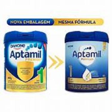 Imagem de Fórmula infantil Aptamil 1 Premium 800g - 0 a 6 meses - danone, 800g, 