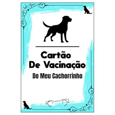 Imagem de Caderneta Cartão de Vacinação para Cachorro Personalizado, Modelo Compacto, Controle de Banho e Cuidados, Multicolorido (Azul Turquesa)