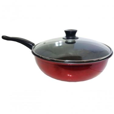 Imagem de Frigideira Antiaderente Grande 26cm X 12cm Com Tampa Belmar