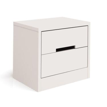 Imagem de Criado Mudo 2 Gavetas S822 Kappesberg Branco