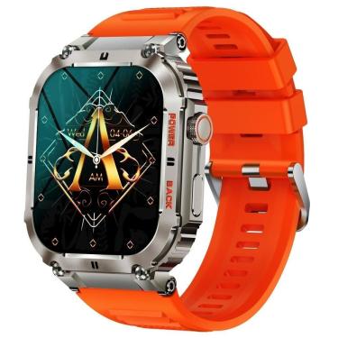 Imagem de Smartwatch Masculino Smartch 85621 à Prova D'água Laranja