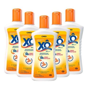 Imagem de Kit Xô Inseto Loção Com 5 Repelentes De 200ml Cada - CIMED