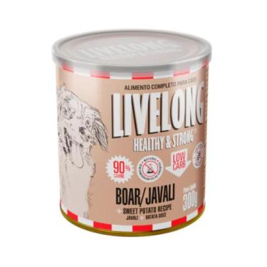 Imagem de Alimento Natural Livelong Sabor Javali para Cães 300g