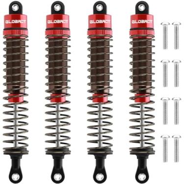 Imagem de EPINON Amortecedor RC de óleo ajustável 4 peças RC Damper conjunto para 1/10 RC Crawler Car Axial SCX10 TRX4 D90 (110 mm)