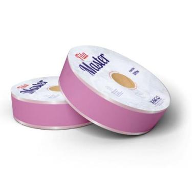 Imagem de Fita Master Decorada 3D Rosa 32mm x 100m, Xingó. - Xingó Embalagens
