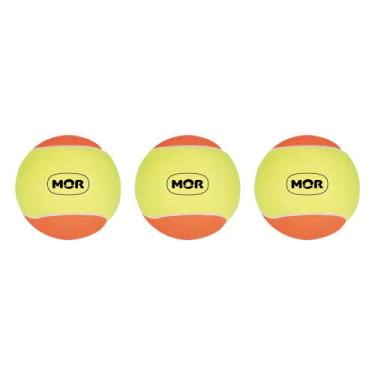 Imagem de Kit com 3 Bolinhas Beach Tennis - MOR