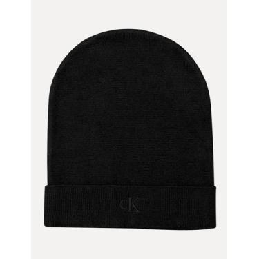 Imagem de Gorro/Touca Calvin Klein Jeans Masculino Bordado Preto, UN