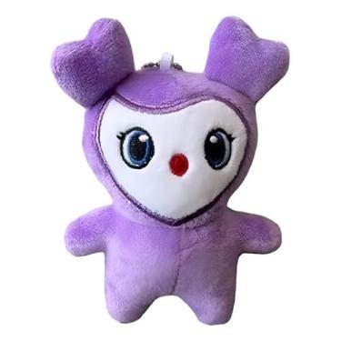 Imagem de Pelúcia K-pop Twice Lovely Boneca Jeong Pingente Chaveiro roxo