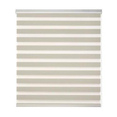 Imagem de Persiana Rolo Zebra Bando 1,20 X 1,60 Bege, Branco, Cinza, Preto, Bege