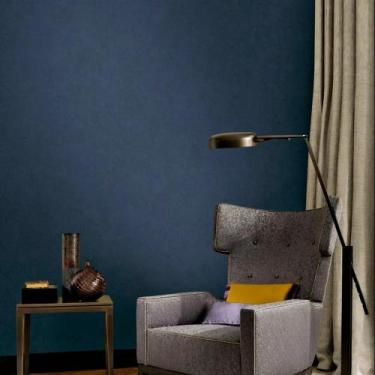 Imagem de Papel de Parede Vip1028 Textura Azul - Rolo Fechado de 53cm x 10M - Oa