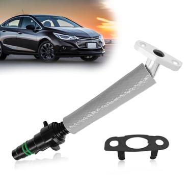 Imagem de Dunviku Mangueira de tubo de retorno de óleo turbo com peça de motor de junta para Chevy Cruze Sonic Trax Buick Encore 14L 2011-2019 Substituição da linha de retorno de óleo do turbocompressor