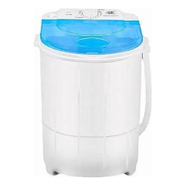 Imagem de Mini máquina de lavar roupa 2 em 1 - lavagem e centrifugação(220v)