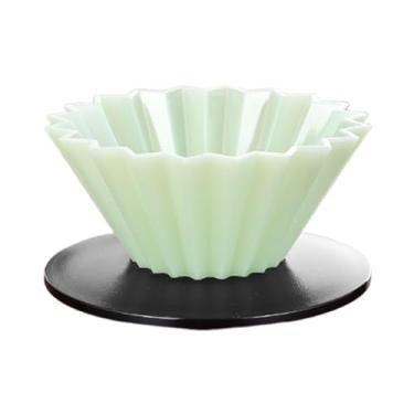 Imagem de WeiLaiKeQi Copo de filtro de café de resina, máquina de café manual, coador de portátil para cozinha e, Preto E Verde