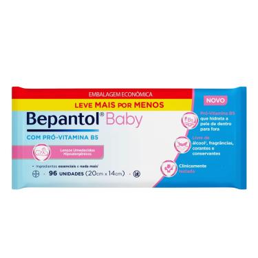 Imagem de Lenços Umedecidos Bepantol Baby 96 Unidades